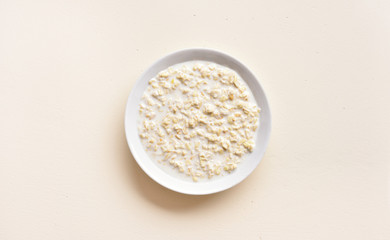 Oatmeal porridge in bowl