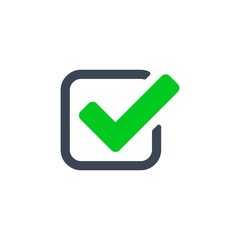 Check mark simple icon
