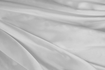 White silk fabric lines