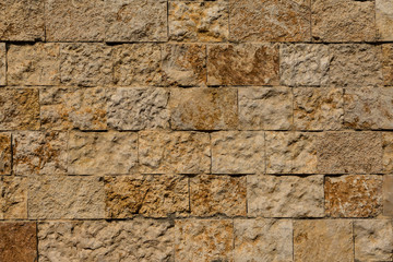 Natural stone protects from sun and moisture