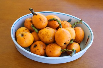 fresh fruit, japanese medlar