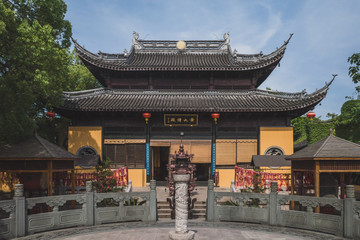 Fototapeta premium Guanghui Taoist Temple in Nanxun, Zhejiang, China