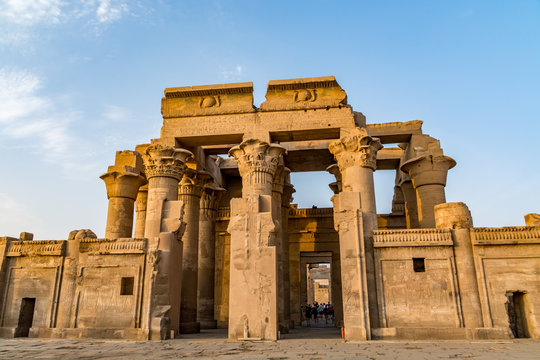 Kom Ombo Temple of the crocodile god Sobek in Egypt