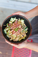 Poke Bowl with Spicy Tuna