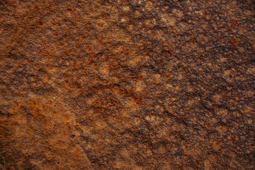 Texture of old rusty metal surface