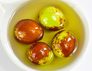 Jujube jojoba fruits