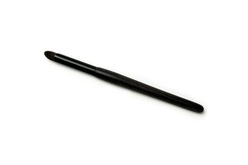 makeup eye shadow brush on white back ground 