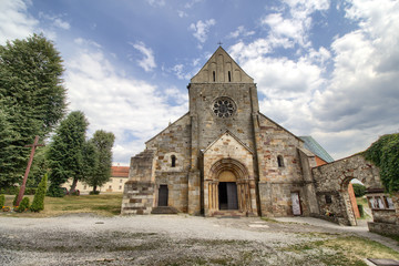 Fototapeta na wymiar Cistercian Abbey in Sulejow - Lodz - Poland