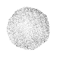 Round Grunge Texture
