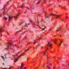 Impression color mix abstract texture art. Artistic bright background. Oil painting artwork. Modern style graphic wallpaper. Large strokes of paint. Colorful pattern for design work or wallpaper.