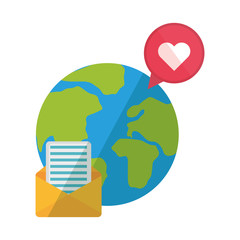 Envelope message vector design