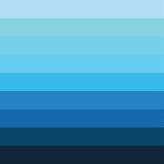 Blue color palette vector illustration