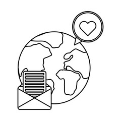 Envelope message vector design