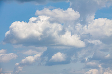 Fototapeta premium Beautiful clouds with sky background