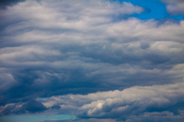Beautiful clouds with sky background