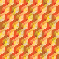 abstract colorful orange and yellow geometric background and pattern