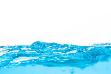 Water and bubble Curved Wave.