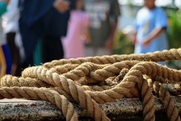 rope ready to tide