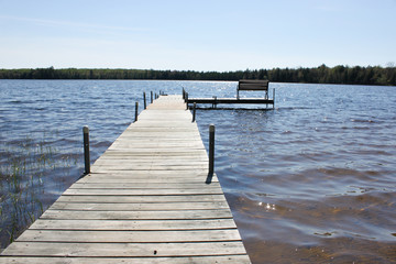 Obraz premium Visiting the lake