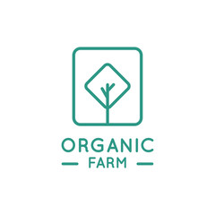 Tree logo, icon, organic, flora, plant symbol