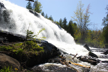 Waterfall in Michigan