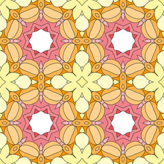 Beautiful card for decoration design. Abstract repeat background. Geometric modern ornament.