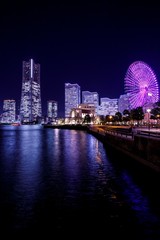 yokohama minatomirai night view
