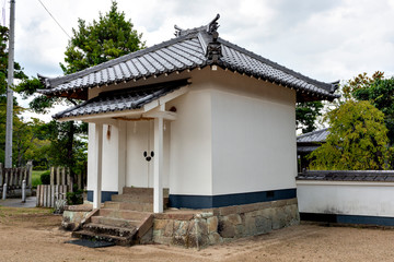 A warehouse of Tenma shrine in Sanda city, Hyogo, Japan © Kazu