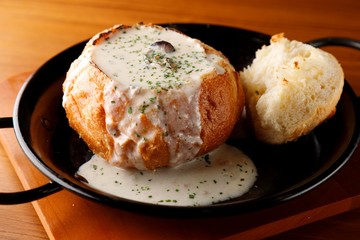 Clam chowder クラムチャウダー