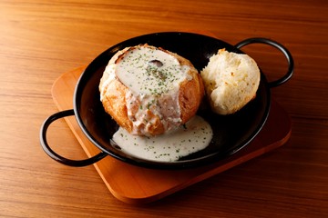 Clam chowder クラムチャウダー