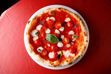 Italian food Margherita Pizza