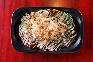 Japanese food Okonomiyaki