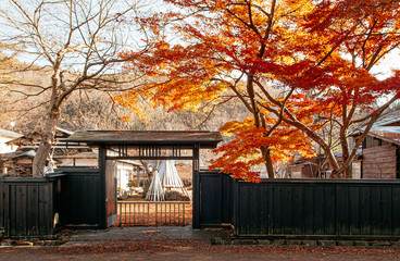 Kakunodate old Samurai town peaceful autumn in Akita, Tohoku region - Japan - 287874599