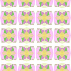 seamless pattern background with pastel pink, pastel green and khaki colors