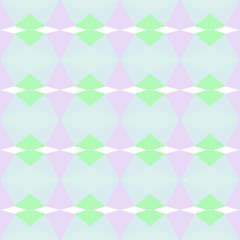 seamless geometric pattern with lavender, tea green and ghost white colors