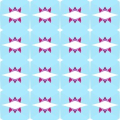 seamless pattern light with pale turquoise, medium violet red and pastel violet colors