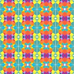 seamless repeating pattern texture with light sea green, coral and light pastel purple colors