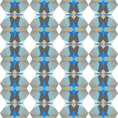 seamless wallpaper design pattern with dark gray, dodger blue and light gray colors