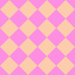 seamless geometric pattern with skin, violet and pastel magenta colors