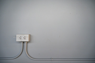 electric switch with  surface background.