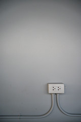 electric switch with  surface background.