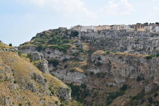 historyczne miasto Matera, Włochy