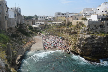 Polignano a mare, Bari, Włochy