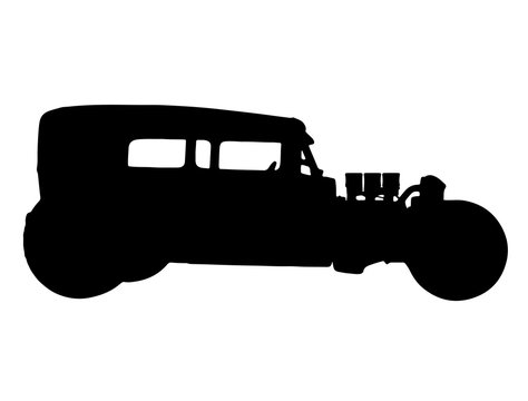 Hot Rod Silhouette Images – Browse 3,867 Stock Photos, Vectors, and ...