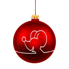 Obraz premium Chinese new year of the rat.