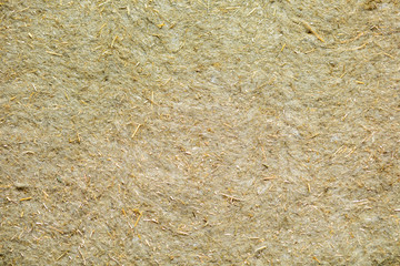 natural organic flax insulation. insulation of walls and roofs.