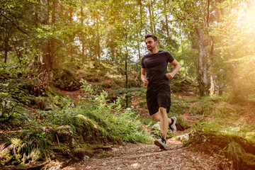 Naklejka premium Outdoor Running