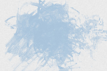 blue brush stroke on background