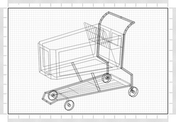 shopping cart - Blueprint