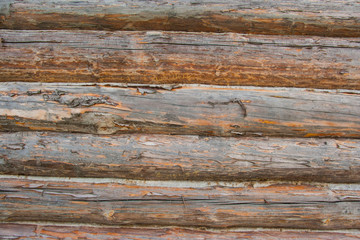 log wall old background wood